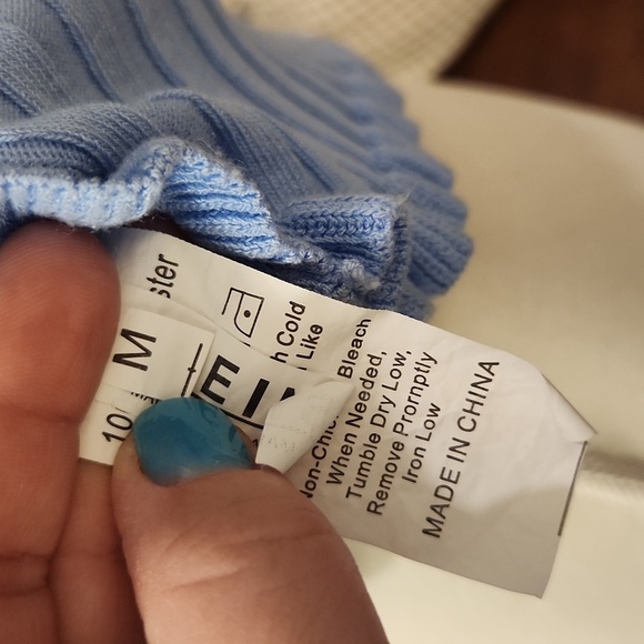 Shein cropped ribbed cardigan - Picture 4 of 4